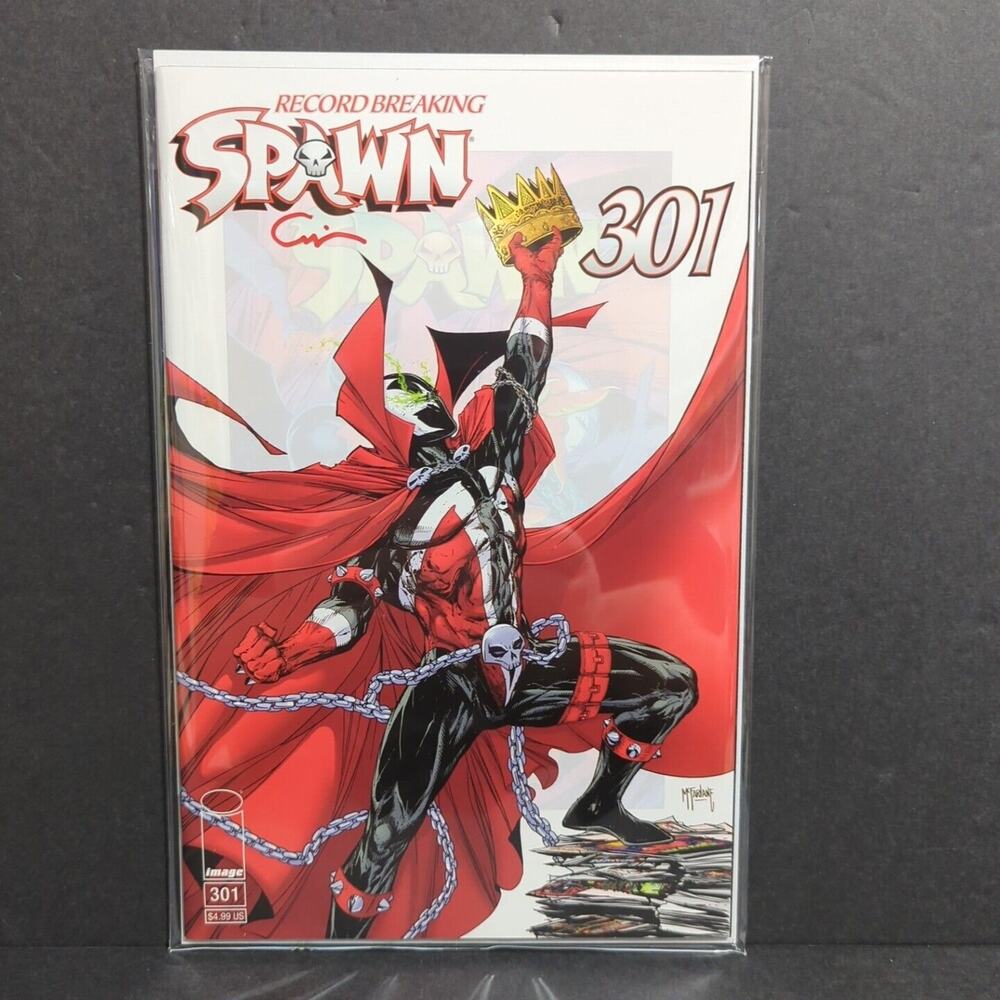 SPAWN Issue #301 Image Comics McFarlane‎ Signed By Clayton Crain